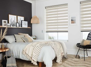 Vision Blinds: 2019_LL_Vision_Lazio_Parchment_70mm_Bed_Main_WEB