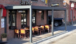 Restaurant awning