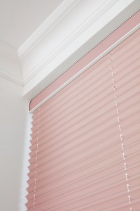 Conservatory blinds: LL_2019_Pleated_Festival_ESP_Blush_Dine_Close-Up_Mail