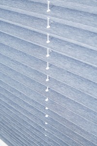 Conservatory blinds: LL_2019_Pleated_Topaz_ESP_Denim_Liv_Fabric_Mail