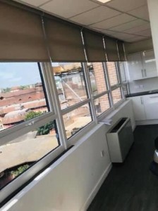 Office blinds at prestigious Connexions building in Ipswich