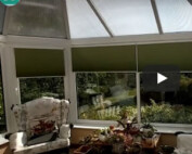 Electric conservatory blinds