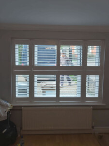 Tier on tier shutters in Ipswich