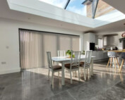 Vertical blinds, completed projects