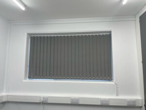 Office vertical blind at Felixstowe Port