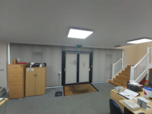 Office vertical blinds at Needham Market