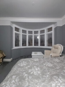 Bedroom shutters in Ipswich