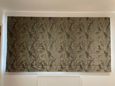 Patterned Roman Blinds in Bucklesham