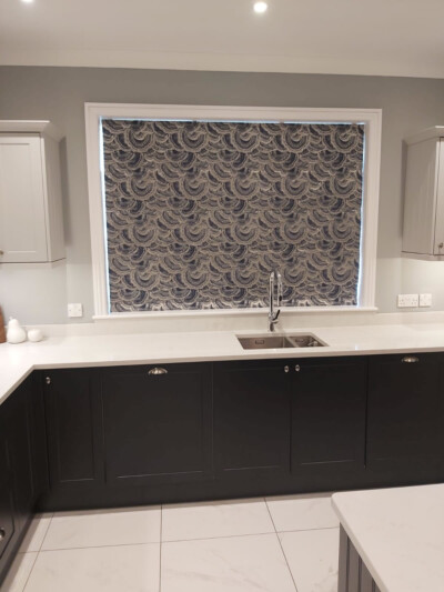 Patterned Roman Blinds in Ipswich