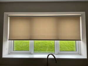 Kitchen roller blind